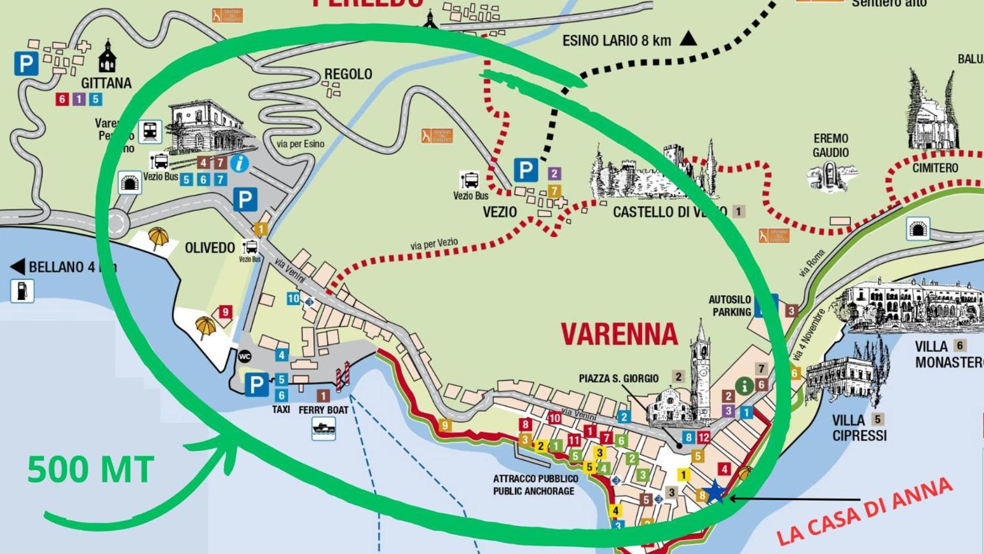 La Casa Di Anna Leilighet Varenna Eksteriør bilde
